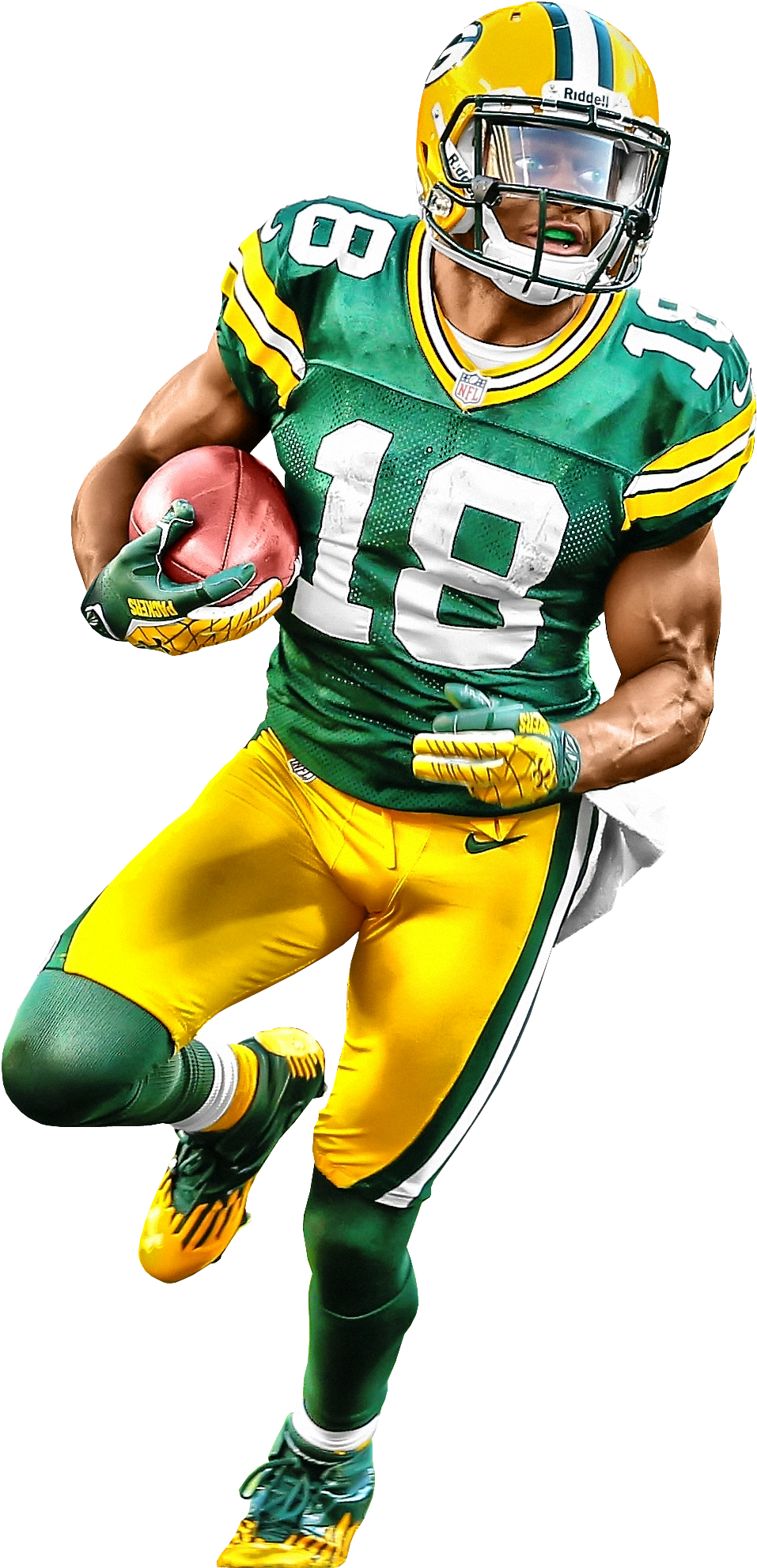 American Football Player PNG Image for Free Download