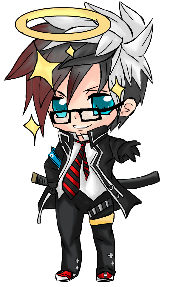 Chibi Anime Boy Poses, HD Png Download - vhv