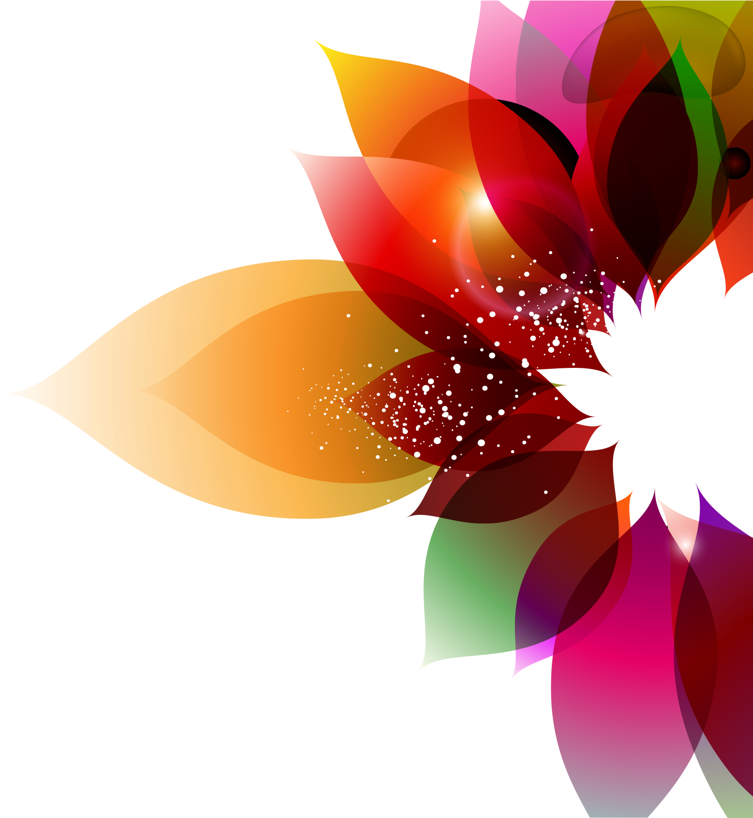 abstract flower png