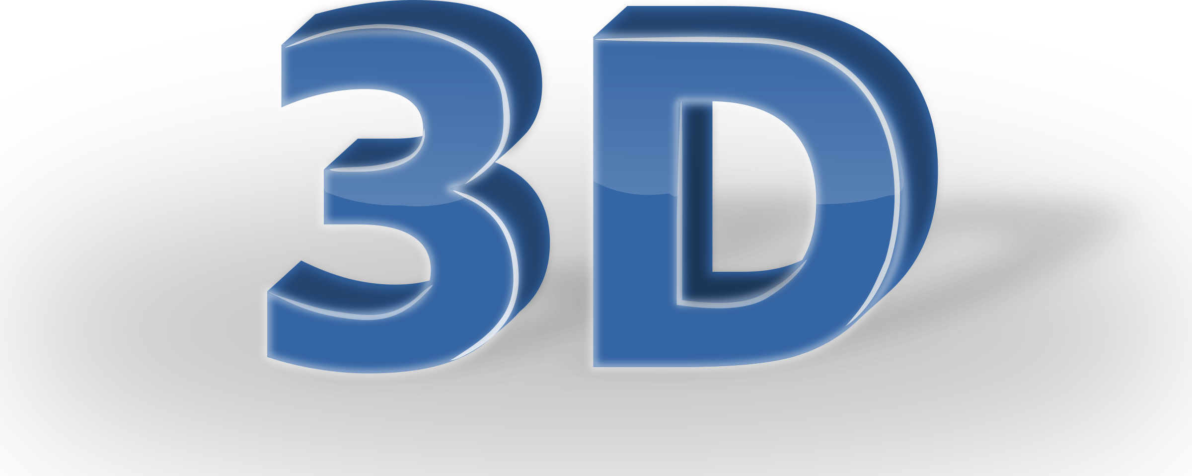 3d text logo