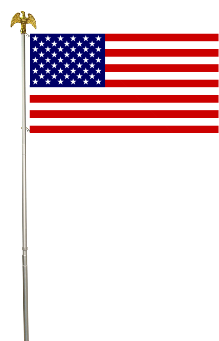 american flag pole png