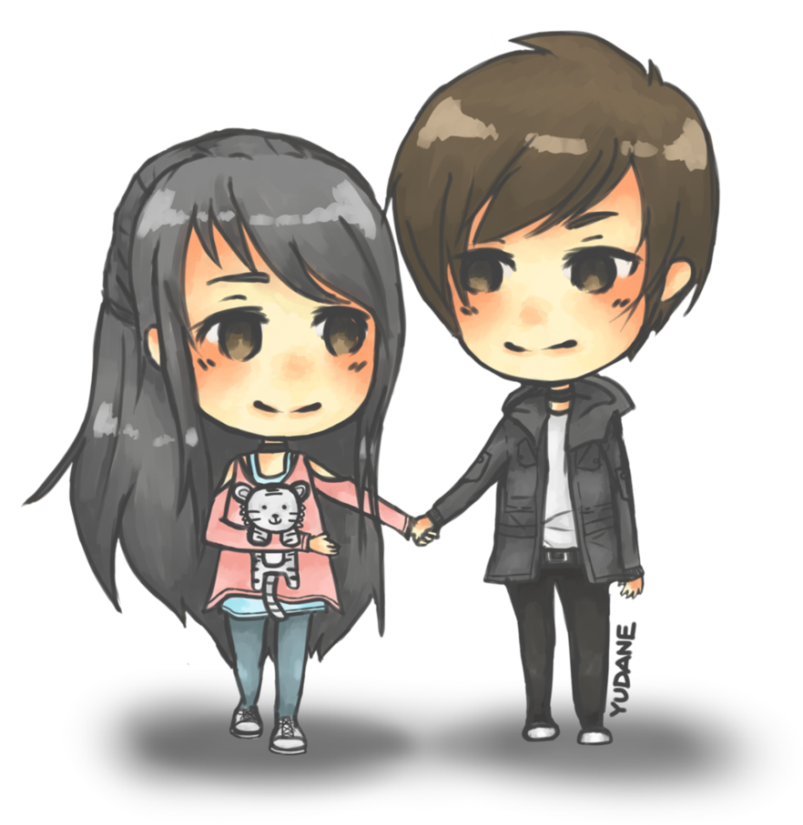 Download Couple Love Anime Free Clipart HQ HQ PNG Image | FreePNGImg