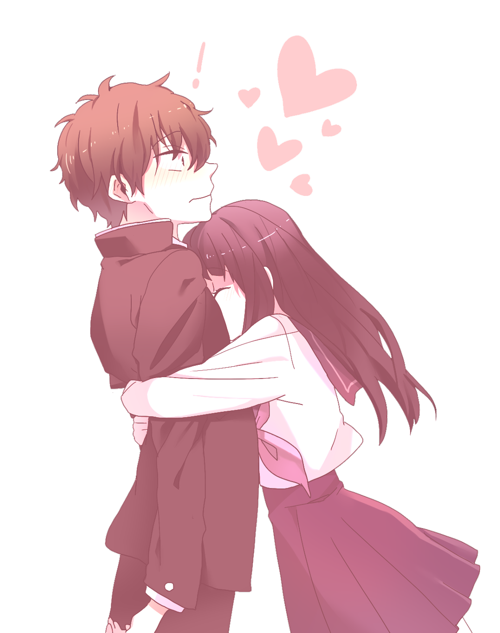 Download Cute Couple Anime PNG Free Photo HQ PNG Image in different  resolution | FreePNGImg