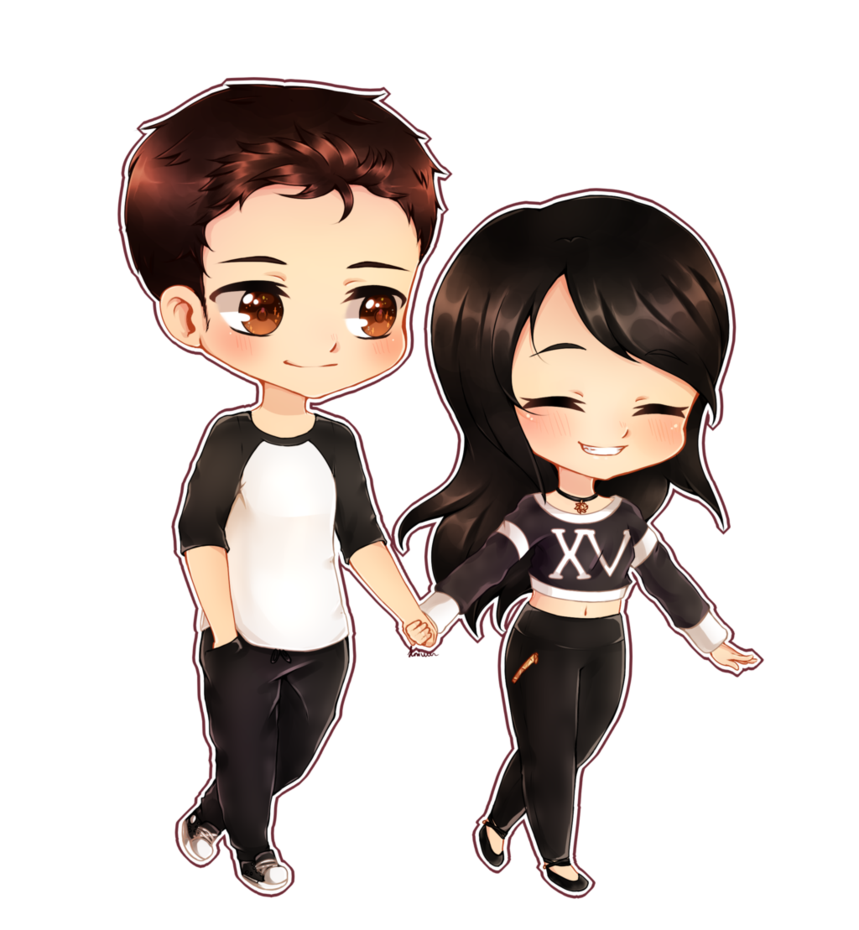 Download Chibi Couple Anime Download Hq Hq Png Image Freepngimg