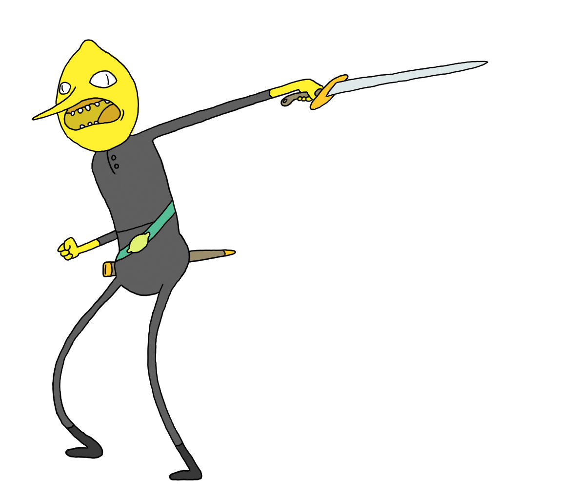 Adventure Time Lemongrab