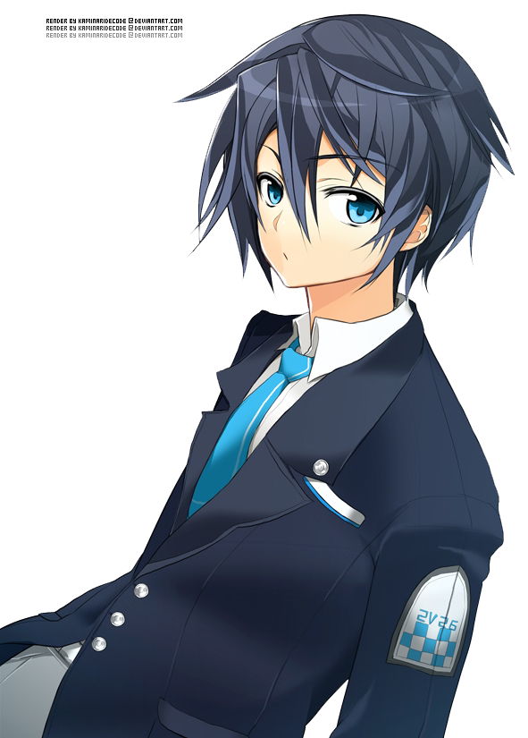 Anime Character Boy PNG Transparent, Anime Boy Character Blue Eyes