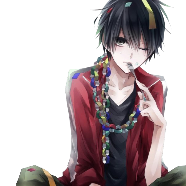 Download Boy Anime Sad Free Transparent Image HD HQ PNG Image