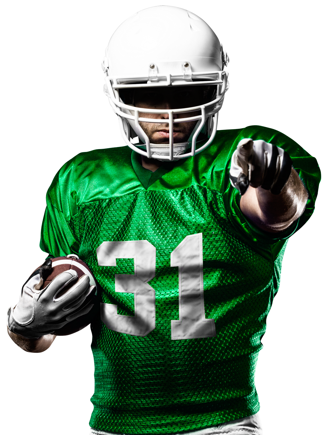 American football player PNG transparent image download, size