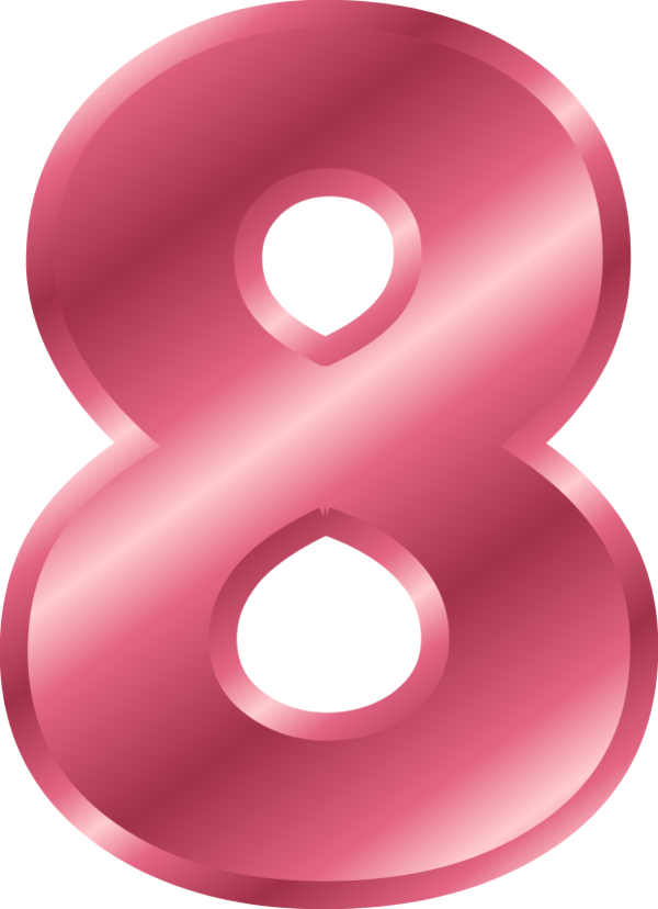 number 8 clipart