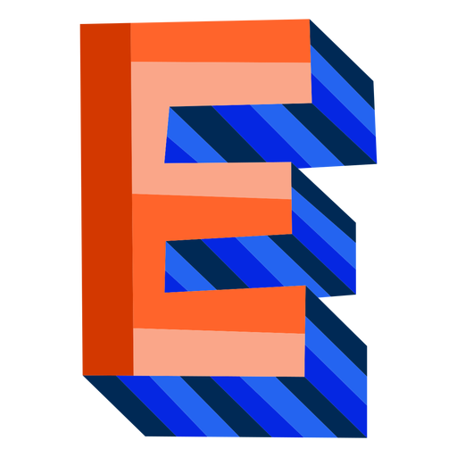 Letter E PNG transparent image download, size: 512x512px