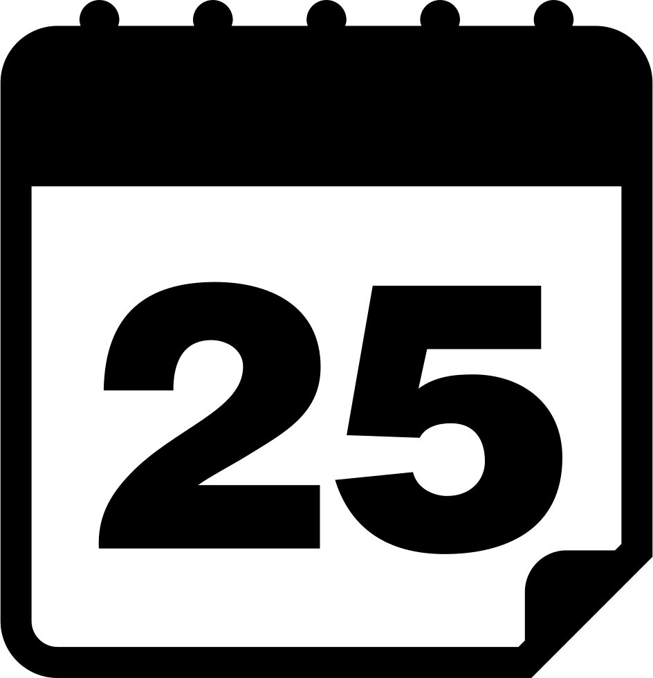 Download 25 Number Picture Free Transparent Image HD HQ PNG Image