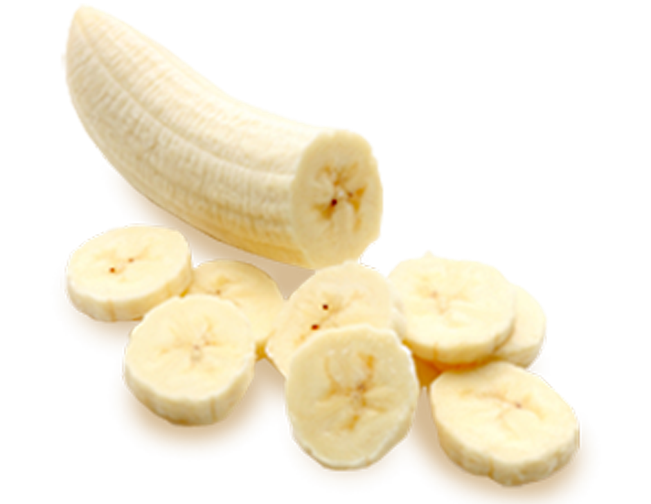 Banana slice isolated on transparent background PNG - Similar PNG