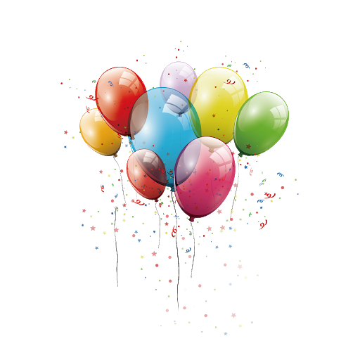 Cartoon Balloons PNG Transparent Images Free Download, Vector Files