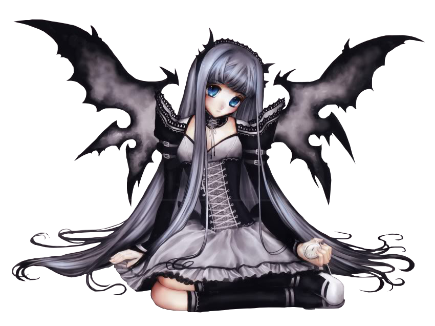 dark anime angels