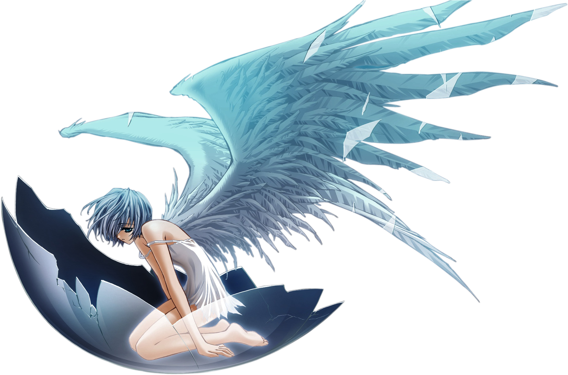 Anime Feather Tail Angel M, Anime, fictional Character, cartoon png