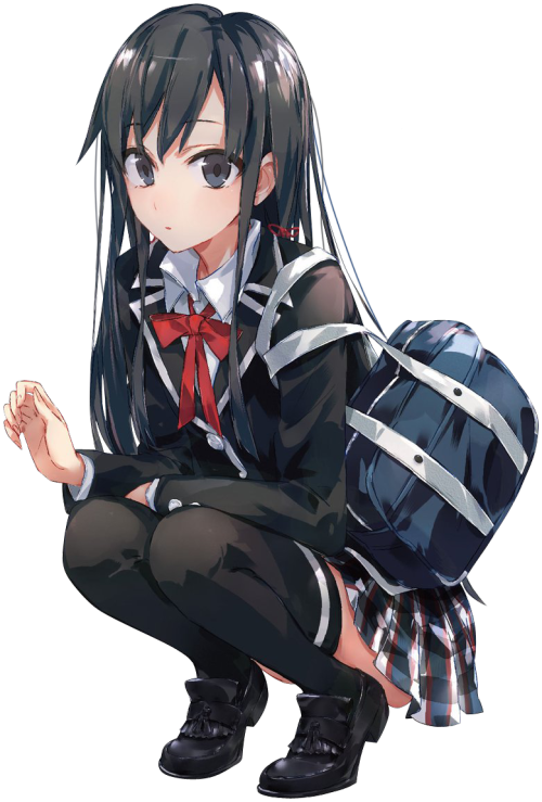 Download Anime Girl Transparent Image HQ PNG Image