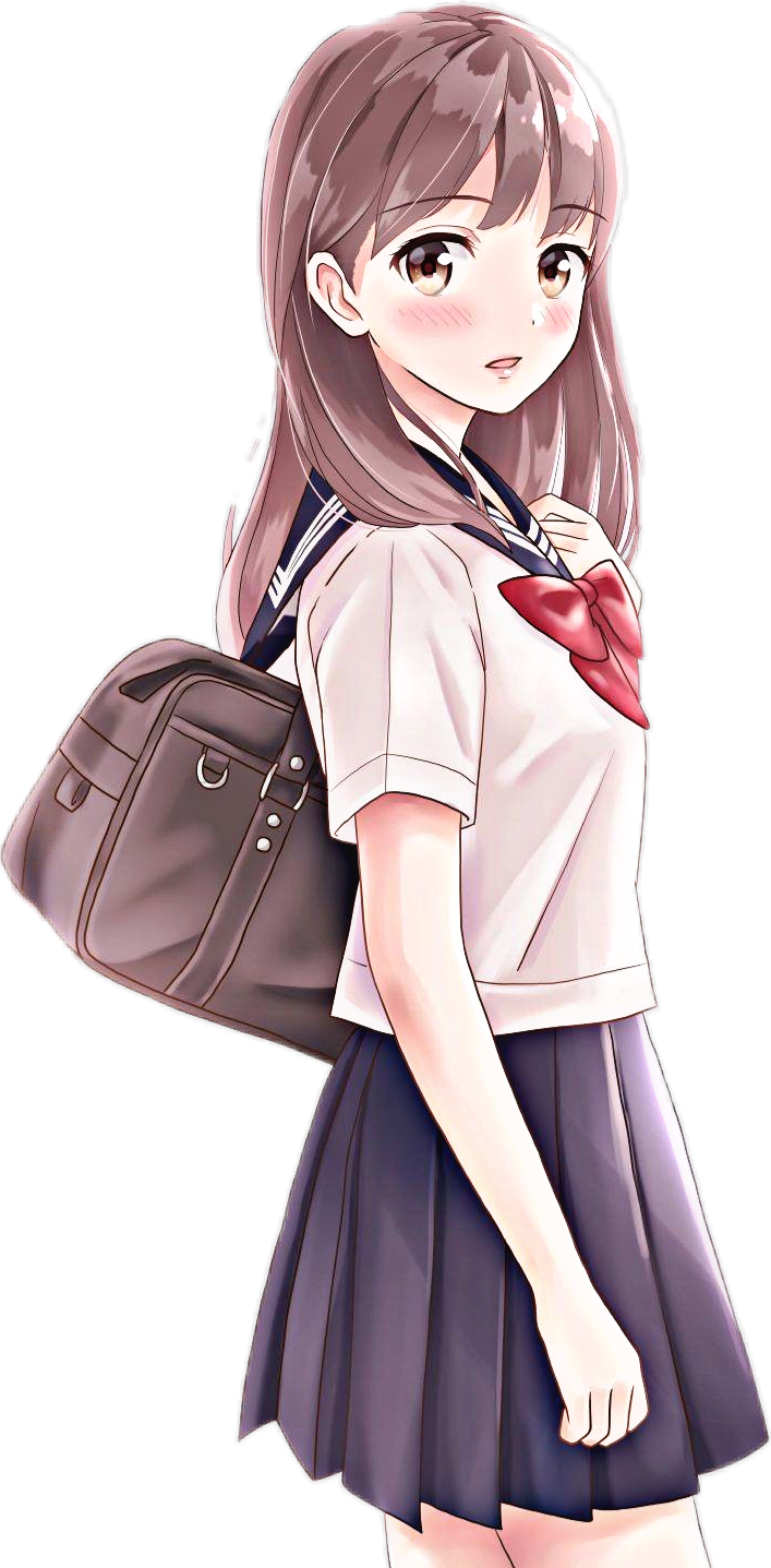 Download Anime Girl Transparent Image HQ PNG Image