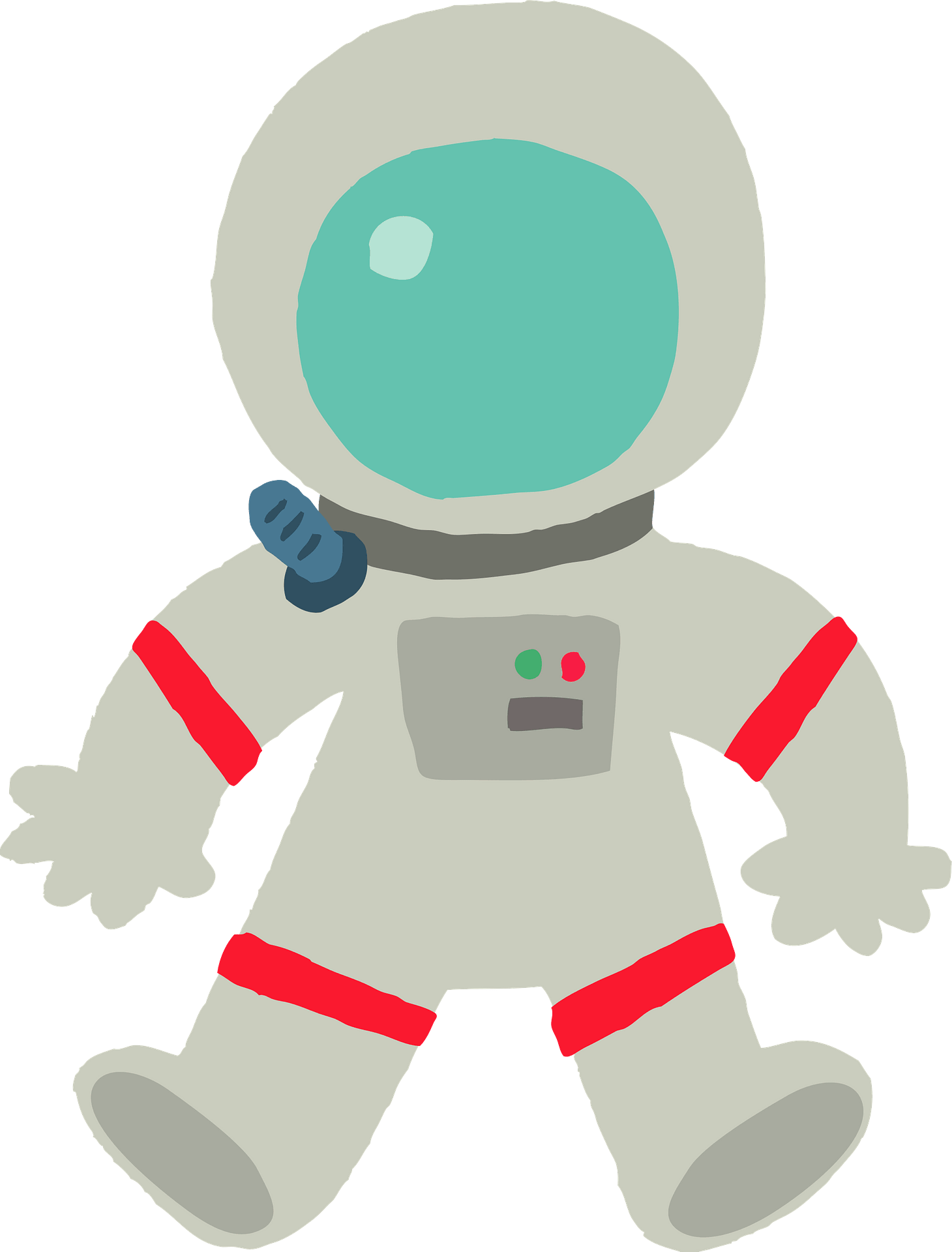 astronaut suit clipart