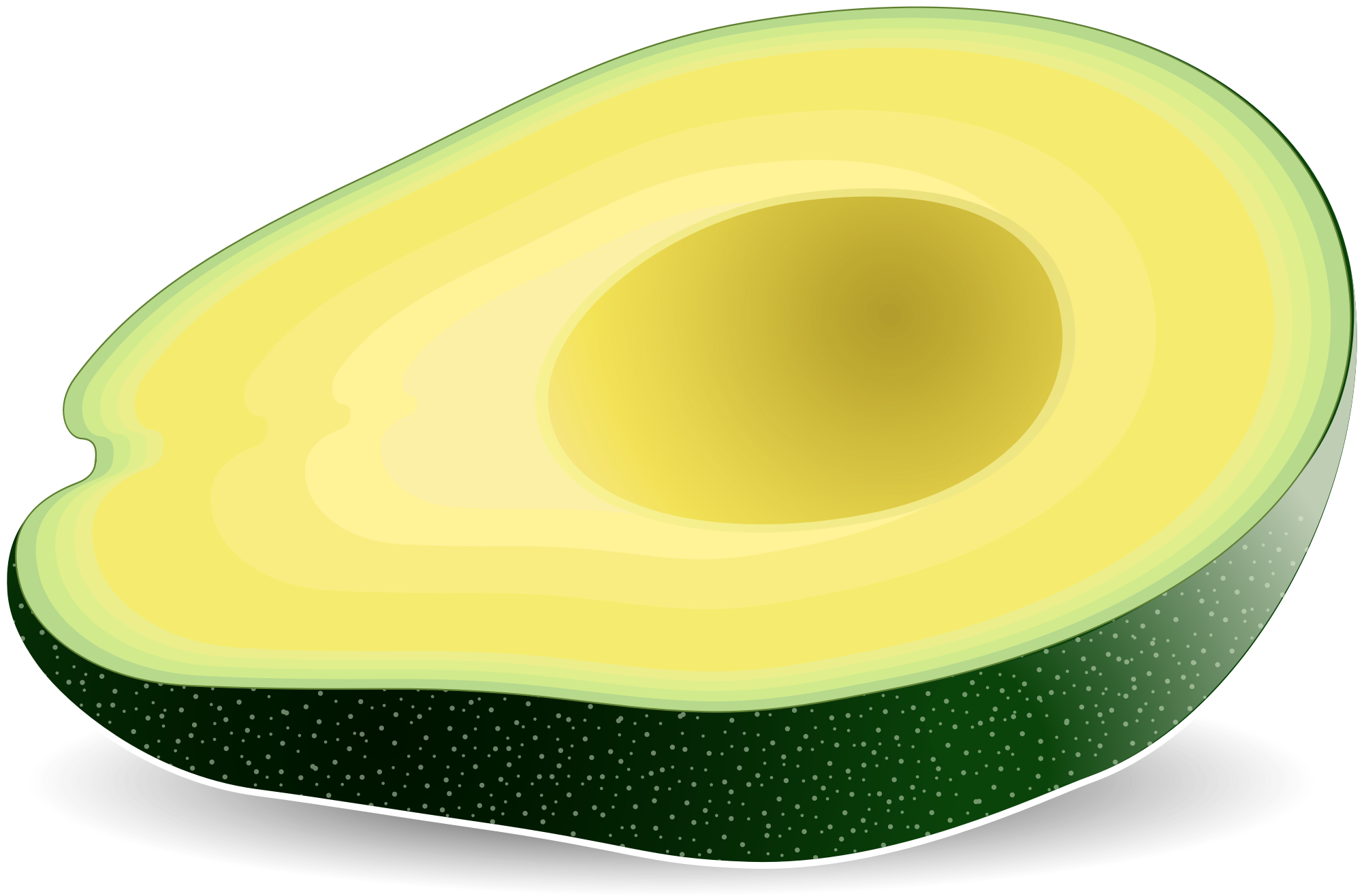 avocado clipart pngs