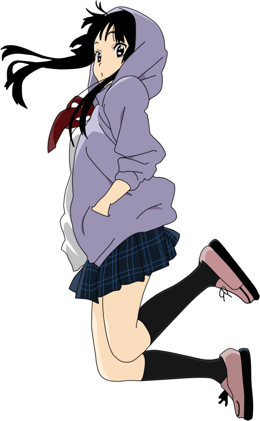 Download School Vector Anime Girl Download Free Image HQ PNG Image |  FreePNGImg