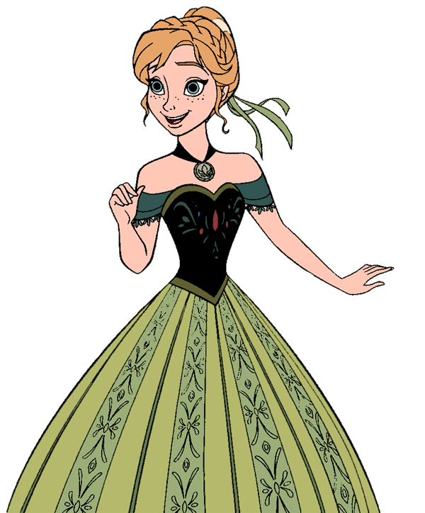 frozen anna clip art