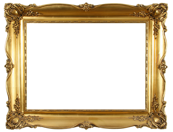 antique picture frame png