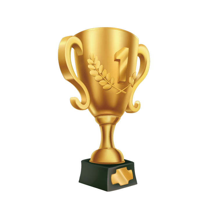 gold trophy png