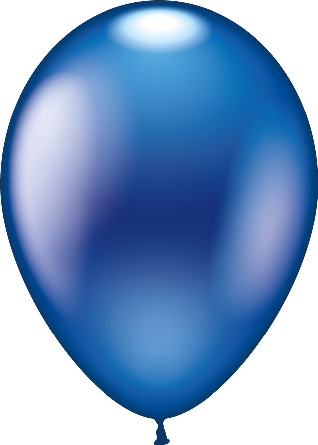 blue balloon transparent background