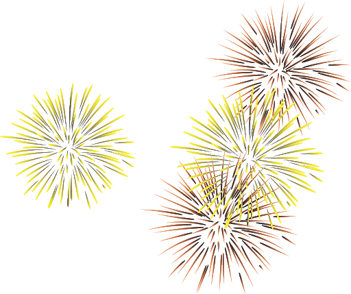 Fireworks Vector Png - Fogos De Artificio Vetor Png - 400x388 PNG Download  - PNGkit