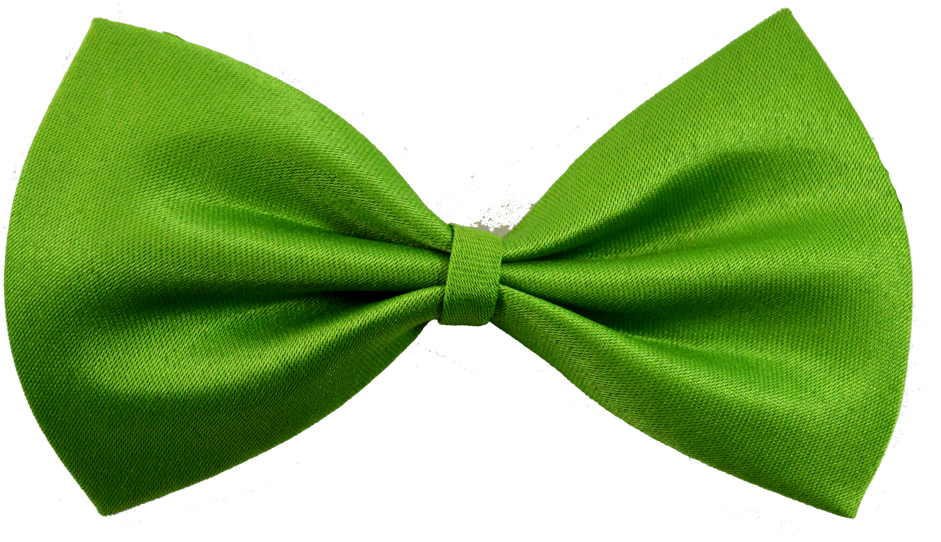 light green bow clipart