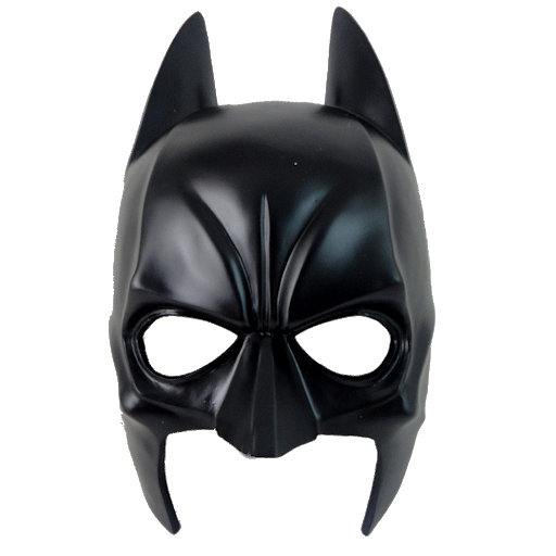 batman mask transparent