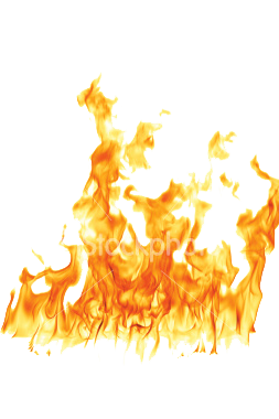 fire white background png