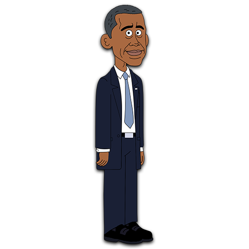 president obama clipart