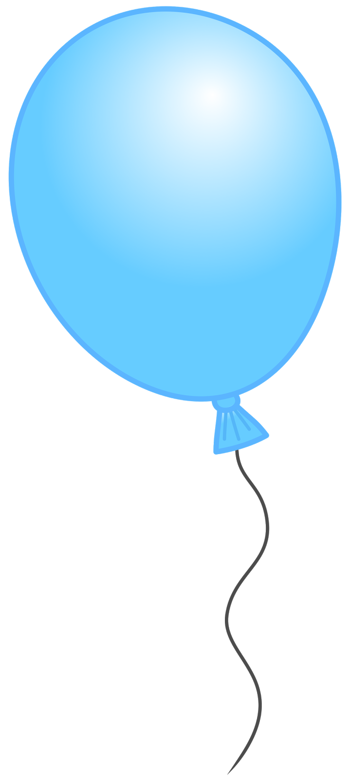 Download Blue Single Balloon Free Transparent Image HQ HQ PNG Image |  FreePNGImg