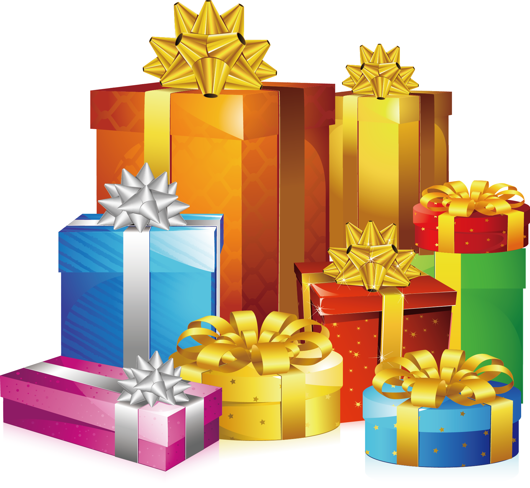 Download Boxes Birthday Present Free Transparent Image HD HQ PNG Image