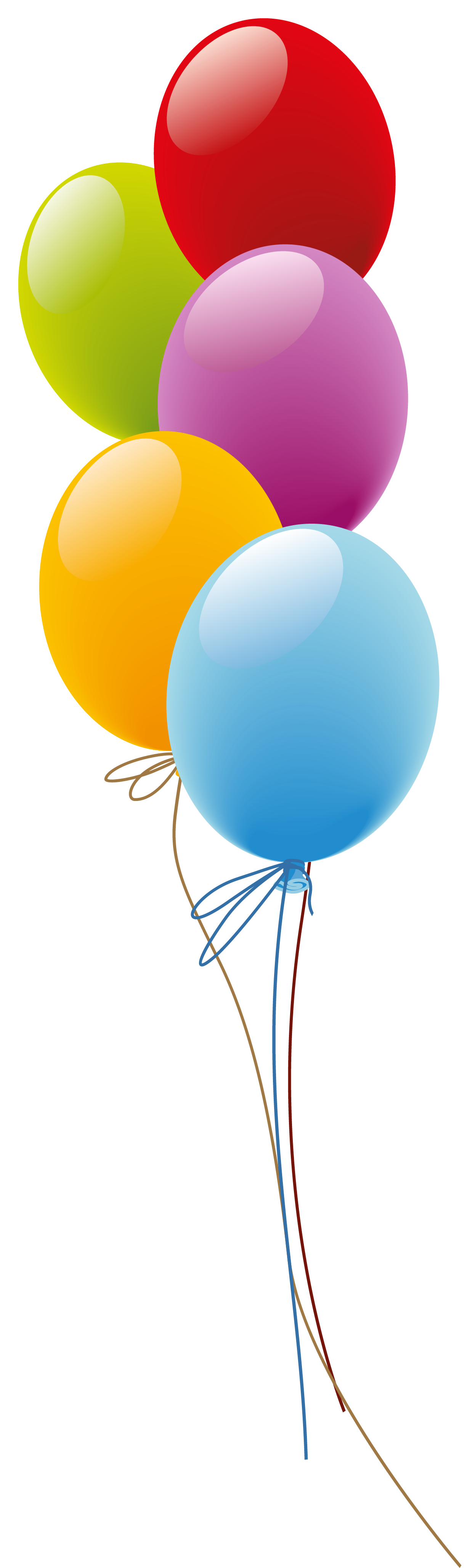 Ballons d'anniversaire png : 7 - Birthday balloons png