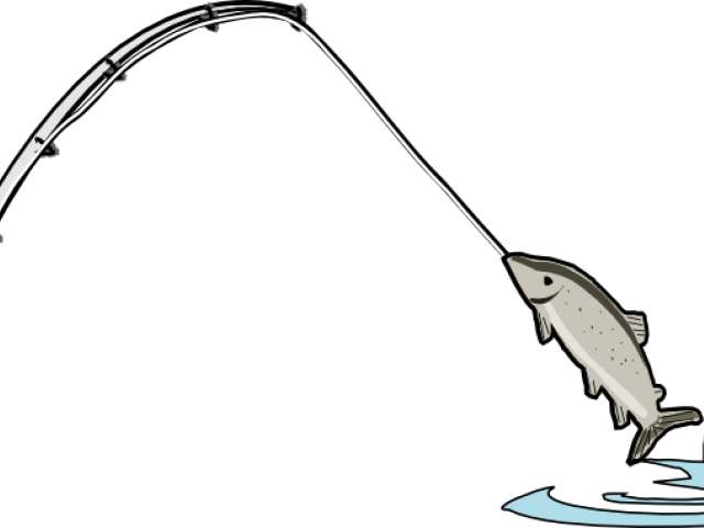 Fishing Rod With Fish, Fish, Pole, Rod PNG Transparent Image and Clipart  for Free Download