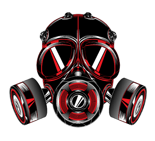 gas mask logo png