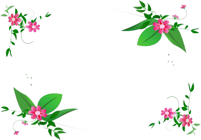 simple flower border designs