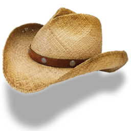 straw cowboy hat png