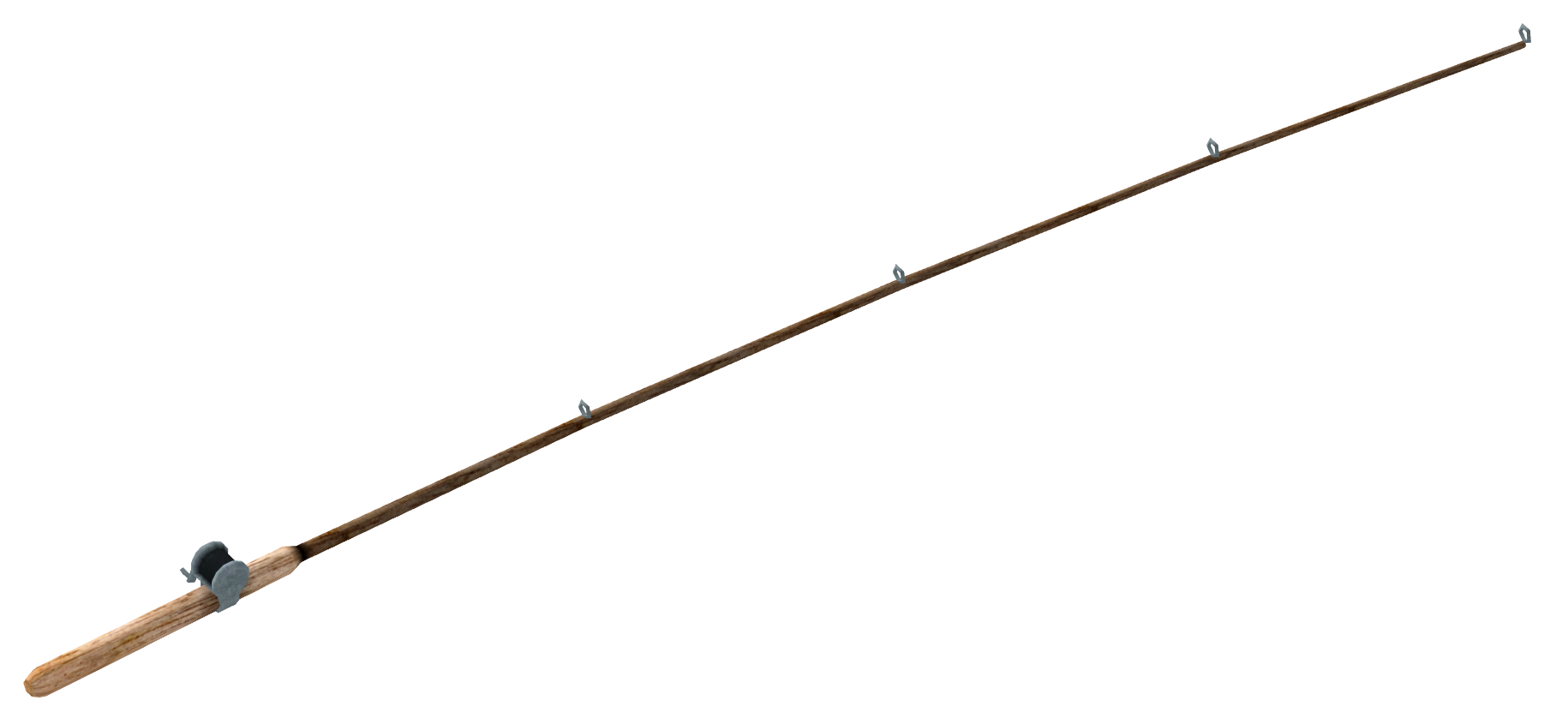 Wooden Fishing Pole 