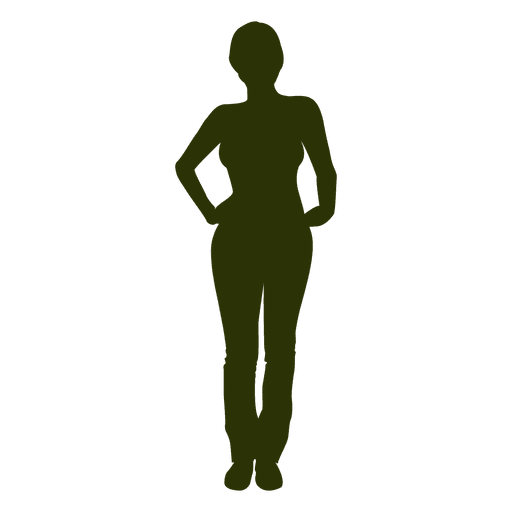 woman standing clipart