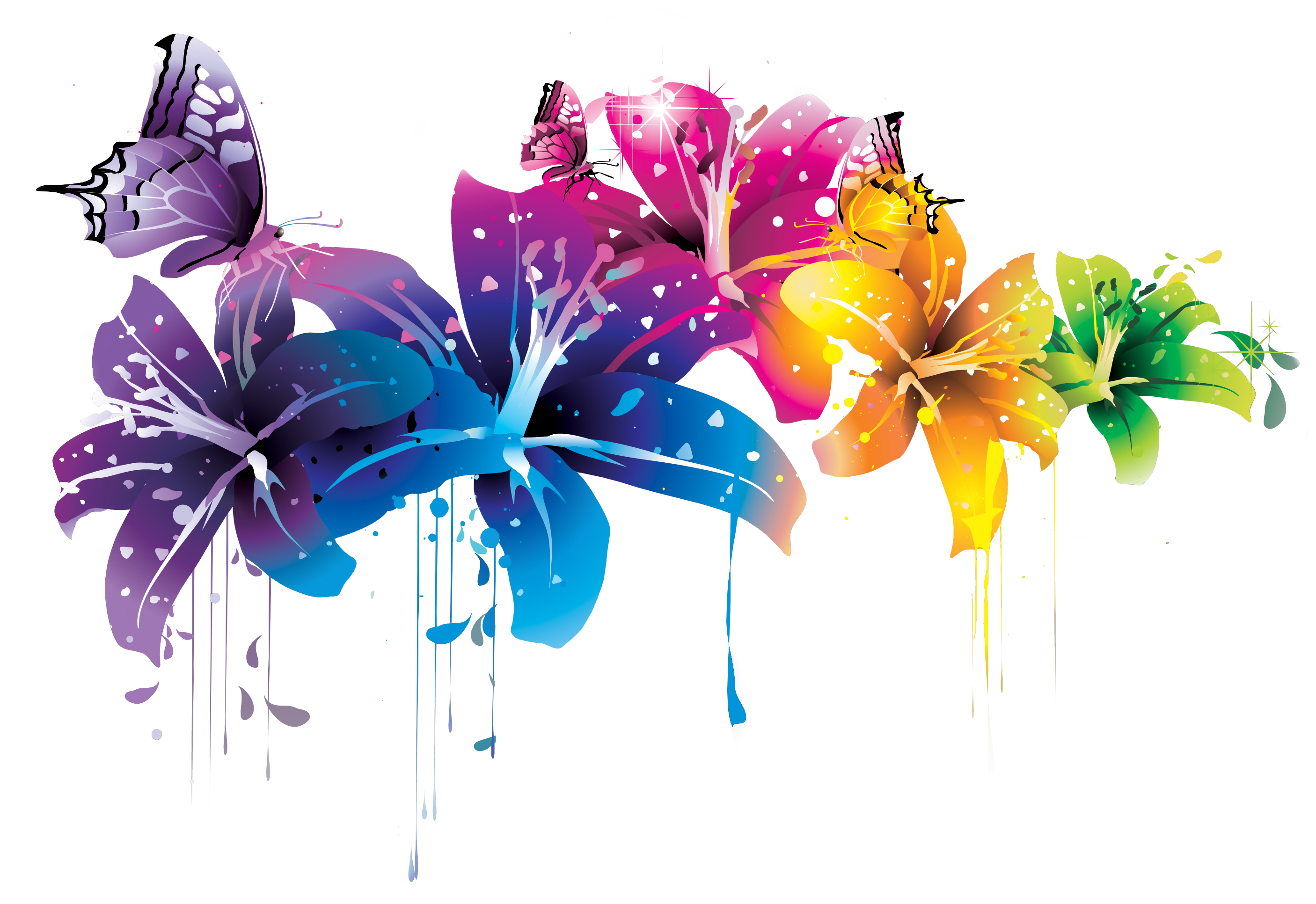 floral vector png