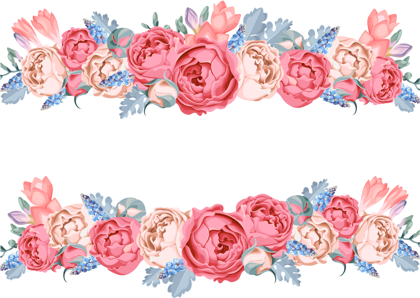 pink floral design png