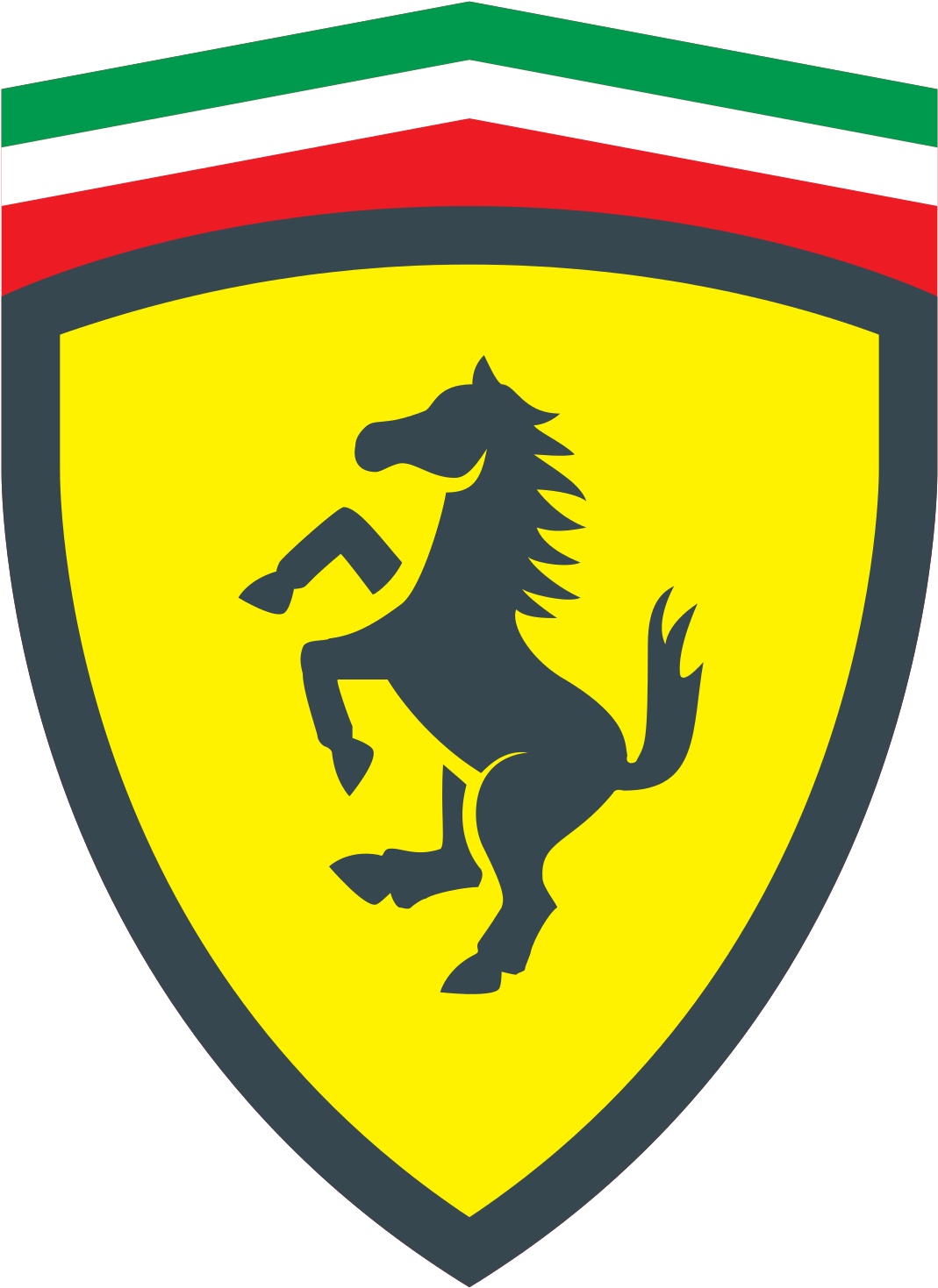 ferrari logo vector free download