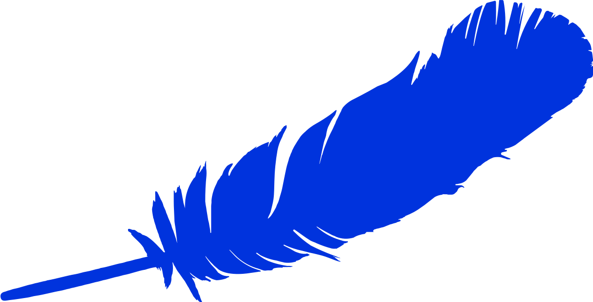 Download Blue Photos Feather Vector Free HD Image HQ PNG Image