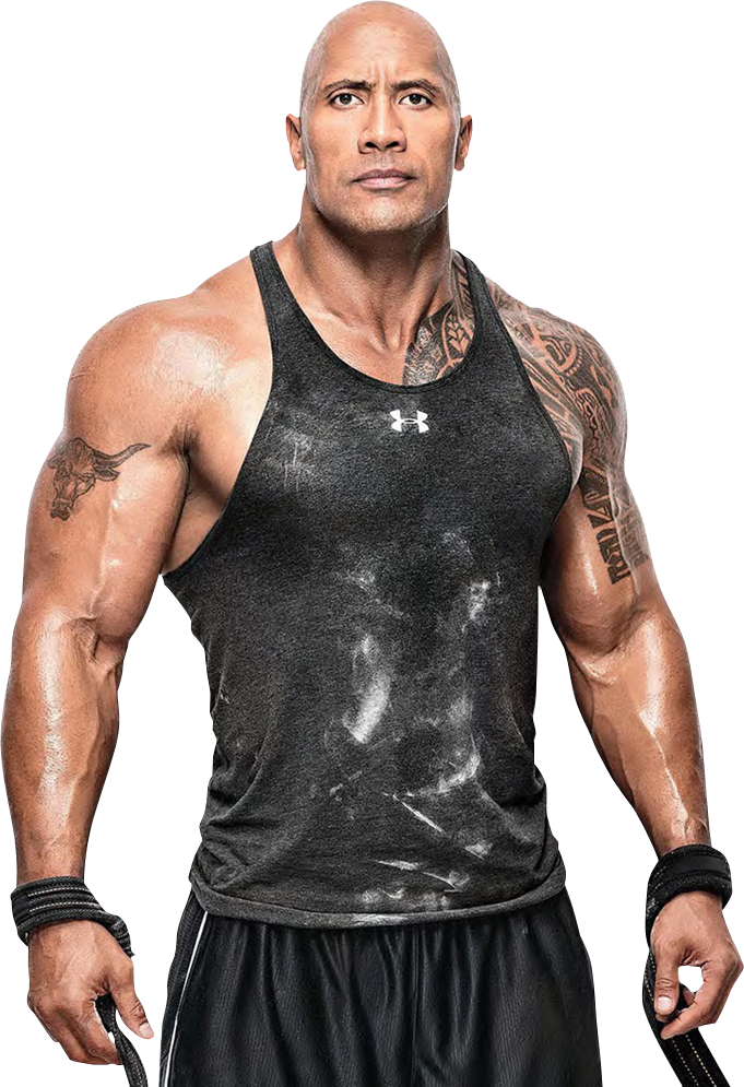 Download Body Dwayne Johnson Free Photo HQ PNG Image