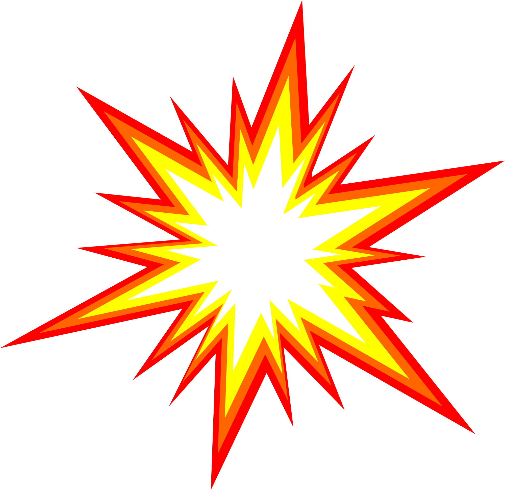 contention free burst clipart