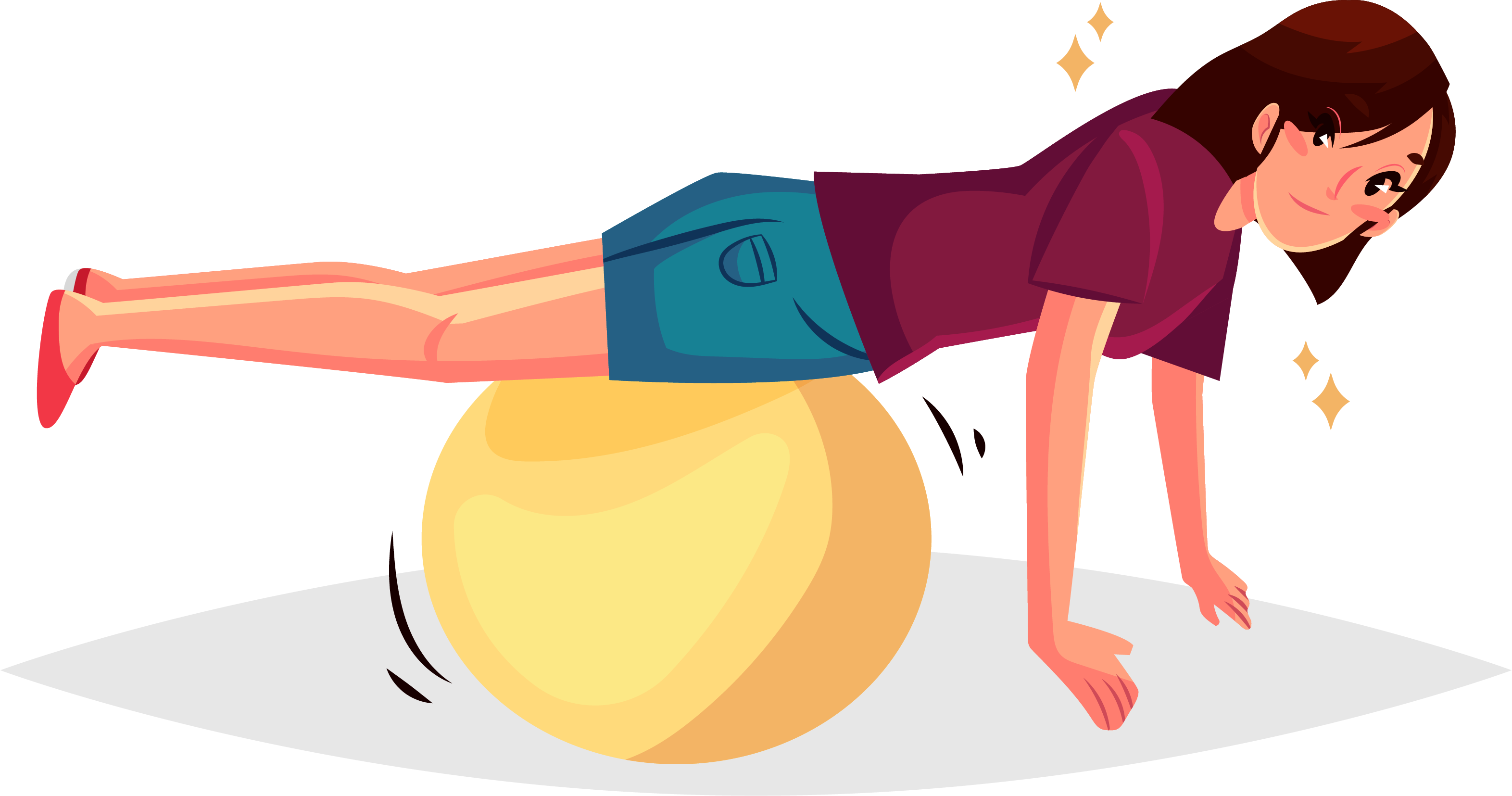 Yoga Ball Exercises, Lifestyle, Fitness, Exercise PNG Transparent Image and  Clipart for Free Download