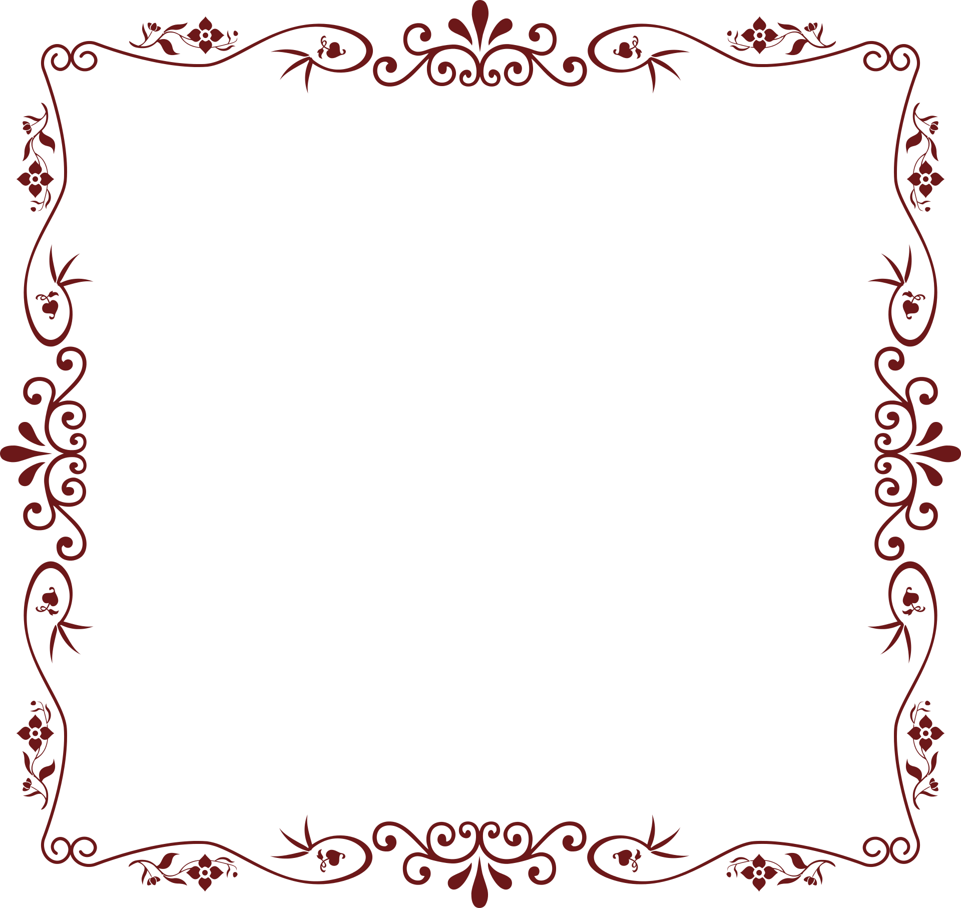 Borders PNG Transparent Images Free Download, Vector Files